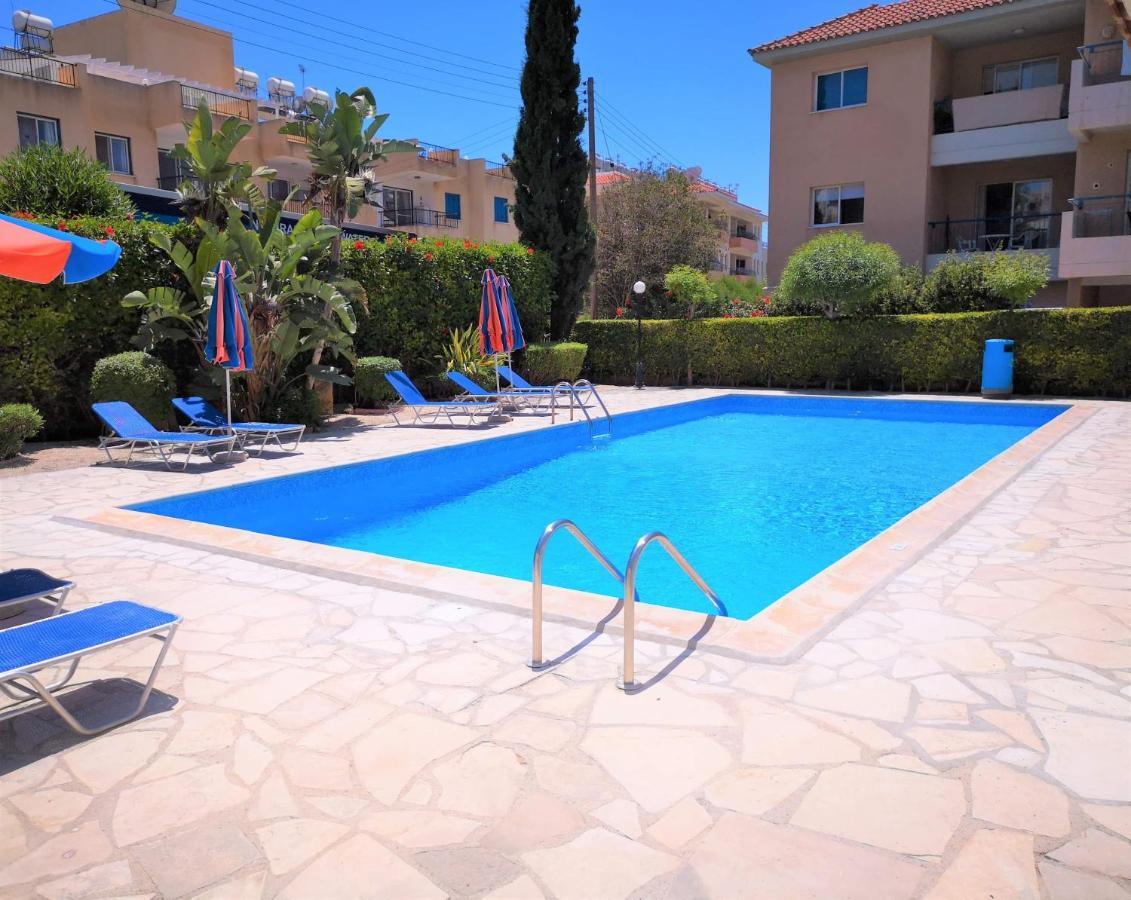 Perfectly Located 2Bdr/Pool+Near Beach+Free Wifi Apartment Paphos Exterior photo